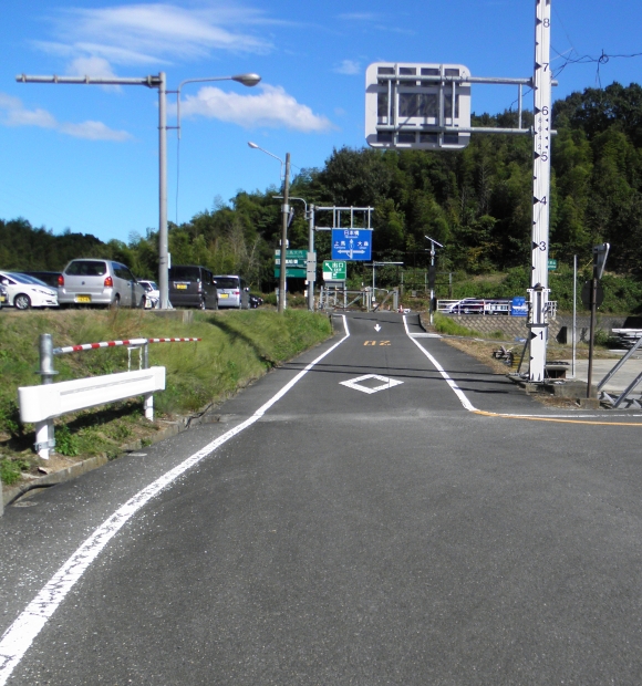 施工実績-通常時の道路